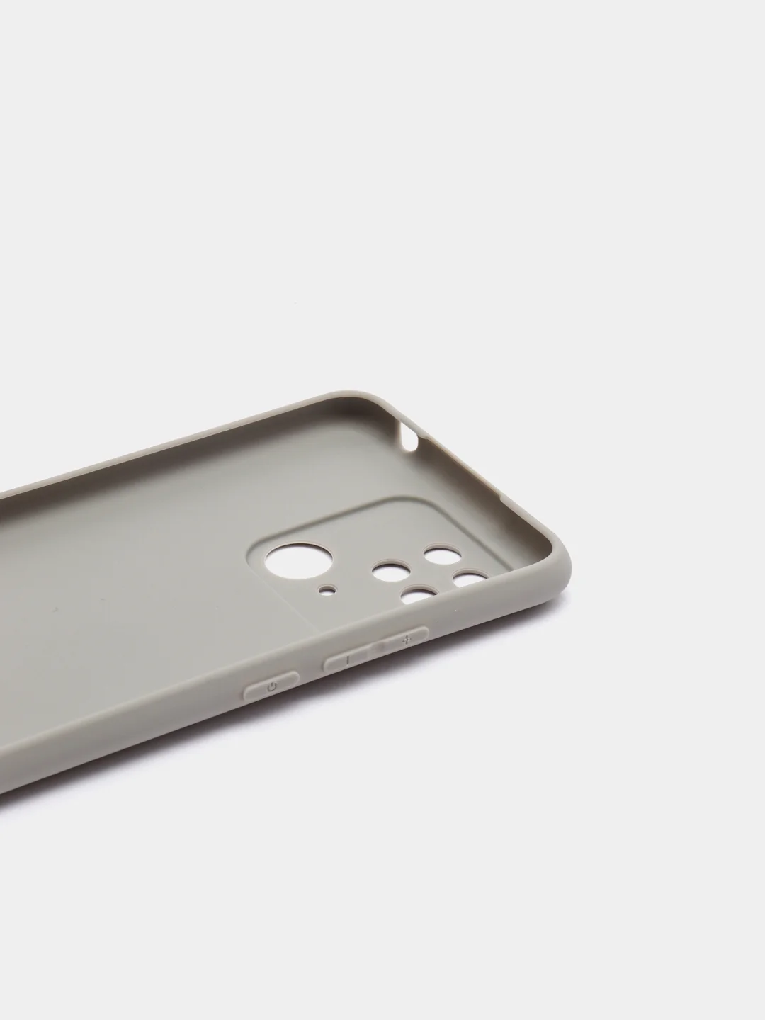 Серый чехол для Xiaomi Redmi 10c, Poco C40, Redmi 10c NFC, силиконовый