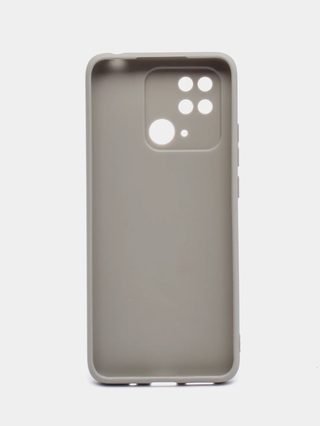 Серый чехол для Xiaomi Redmi 10c, Poco C40, Redmi 10c NFC, силиконовый