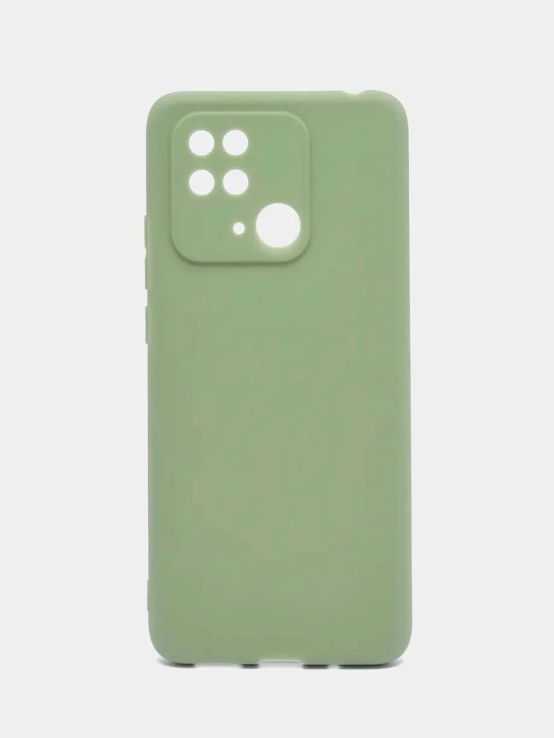 Оливковый чехол для Xiaomi Redmi 10c, Poco C40, Redmi 10c NFC, силиконовый