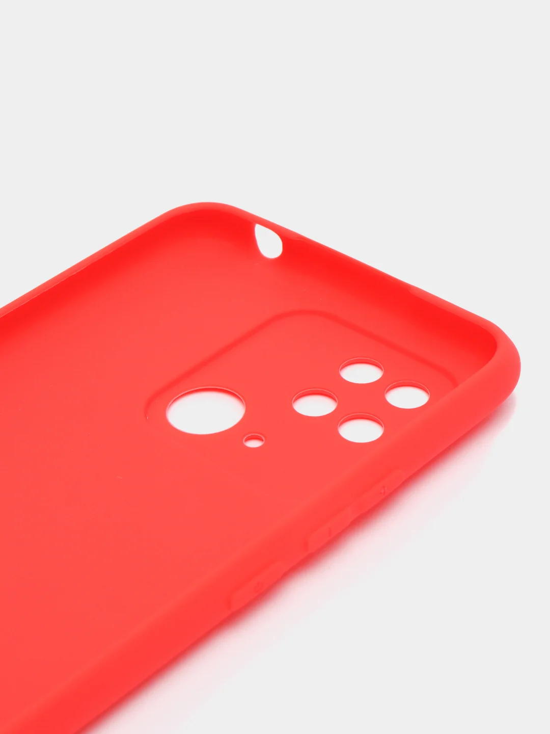Красный чехол для Xiaomi Redmi 10c, Poco C40, Redmi 10c NFC, силиконовый