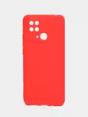 Красный чехол для Xiaomi Redmi 10c, Poco C40, Redmi 10c NFC, силиконовый