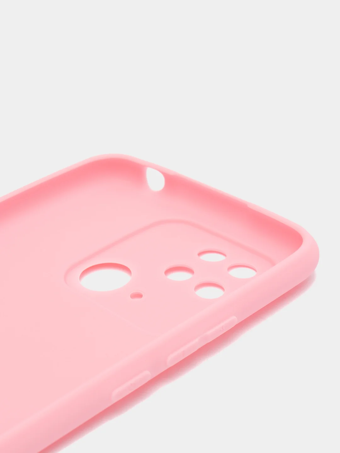 Розовый чехол для Xiaomi Redmi 10c, Poco C40, Redmi 10c NFC, силиконовый