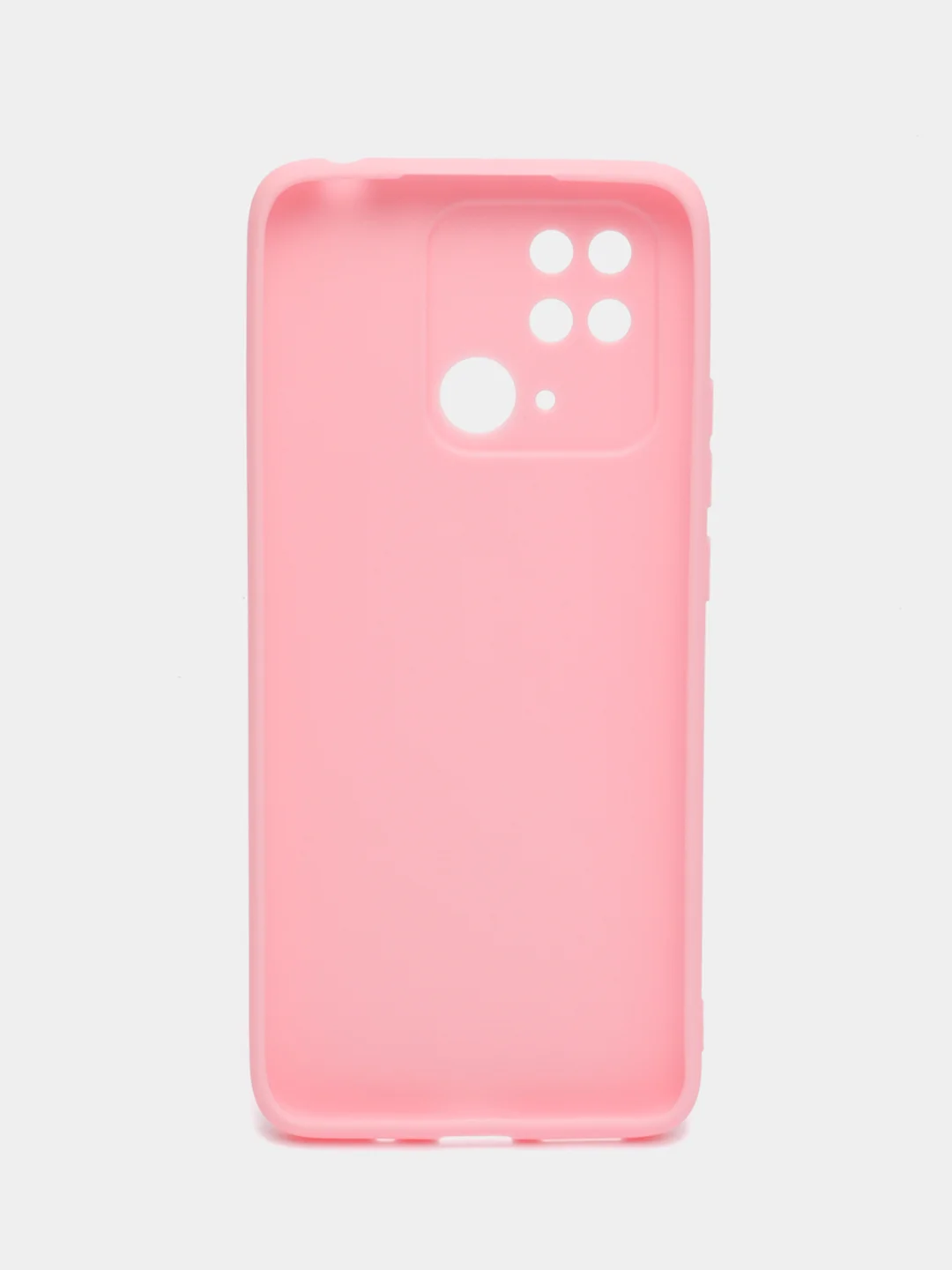 Розовый чехол для Xiaomi Redmi 10c, Poco C40, Redmi 10c NFC, силиконовый