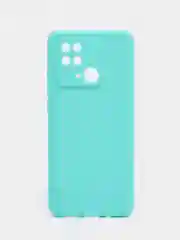 Бирюзовый чехол для Xiaomi Redmi 10c, Poco C40, Redmi 10c NFC, силиконовый