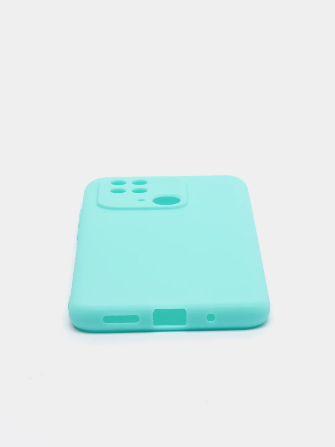 Бирюзовый чехол для Xiaomi Redmi 10c, Poco C40, Redmi 10c NFC, силиконовый