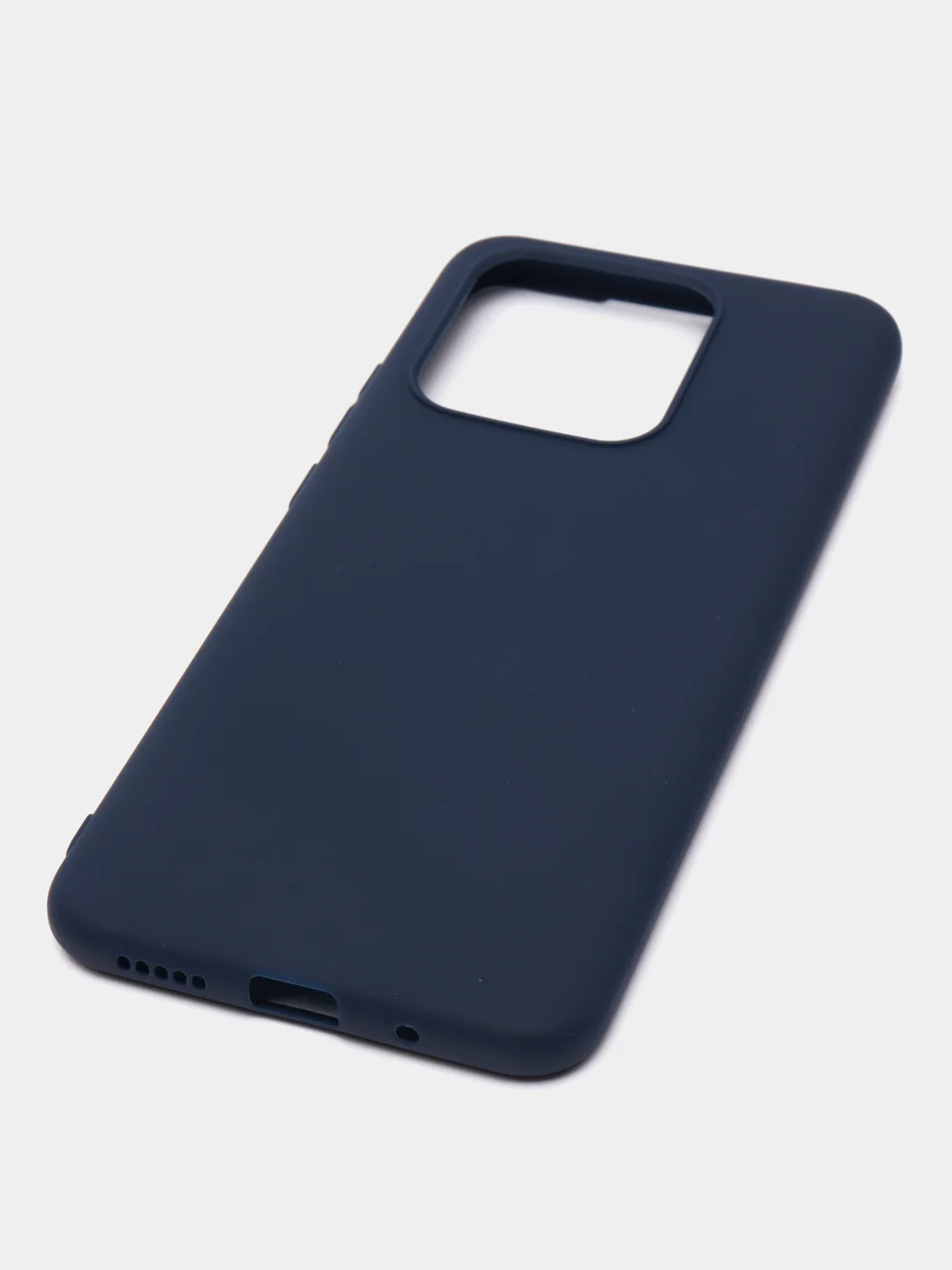 Темно-синий чехол для Xiaomi Redmi 10c, Poco C40, Redmi 10c NFC, силиконовый