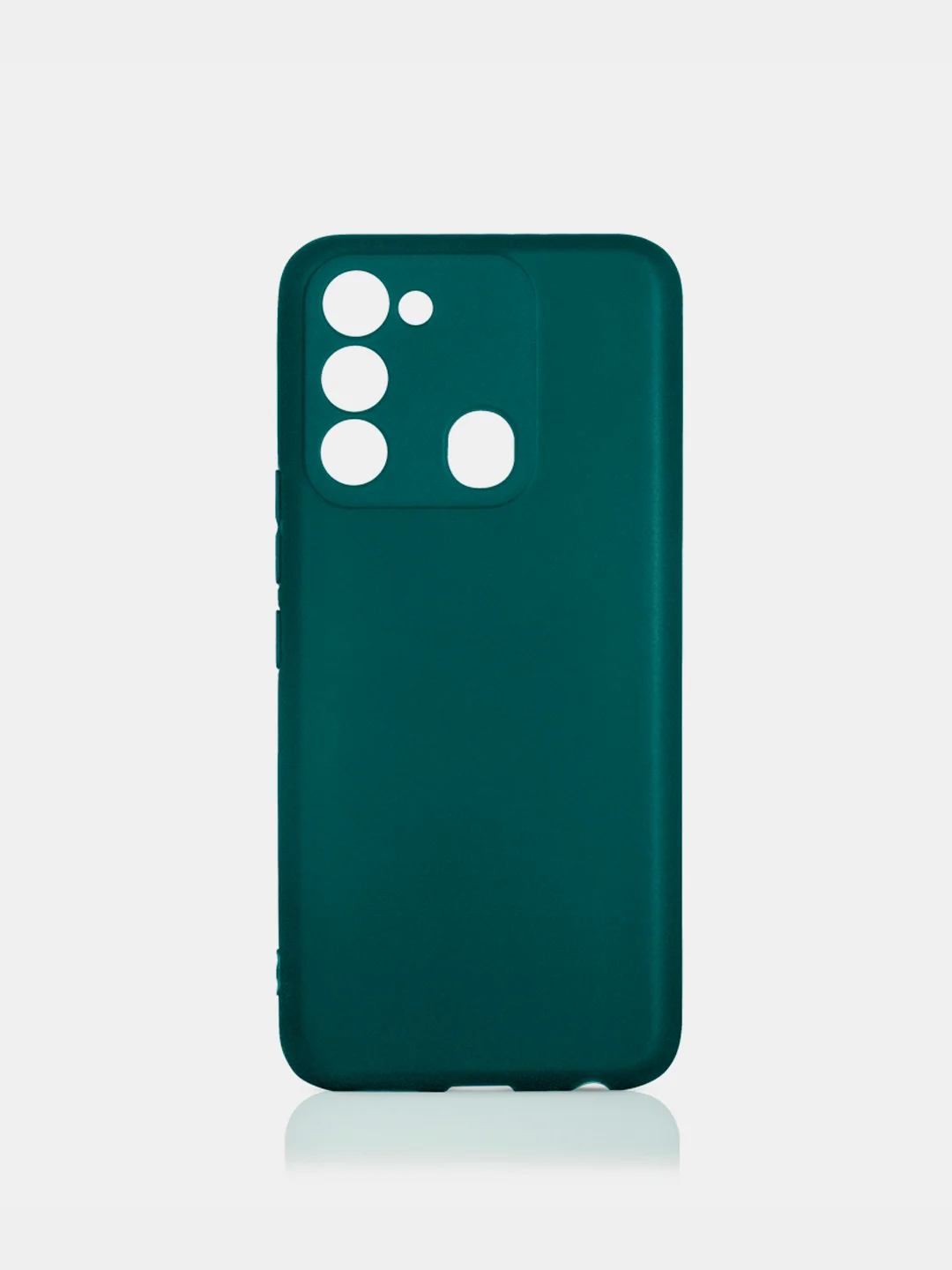 Зеленый чехол Silicon Case для Tecno Spark GO 2022 / Spark 8C