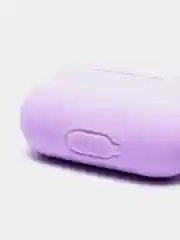 Фиолетовый силиконовый чехол для Airpods Pro, с карабином