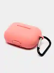 Зеленый силиконовый чехол для Airpods Pro, с карабином