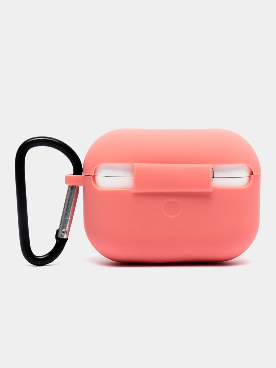 Зеленый силиконовый чехол для Airpods Pro, с карабином