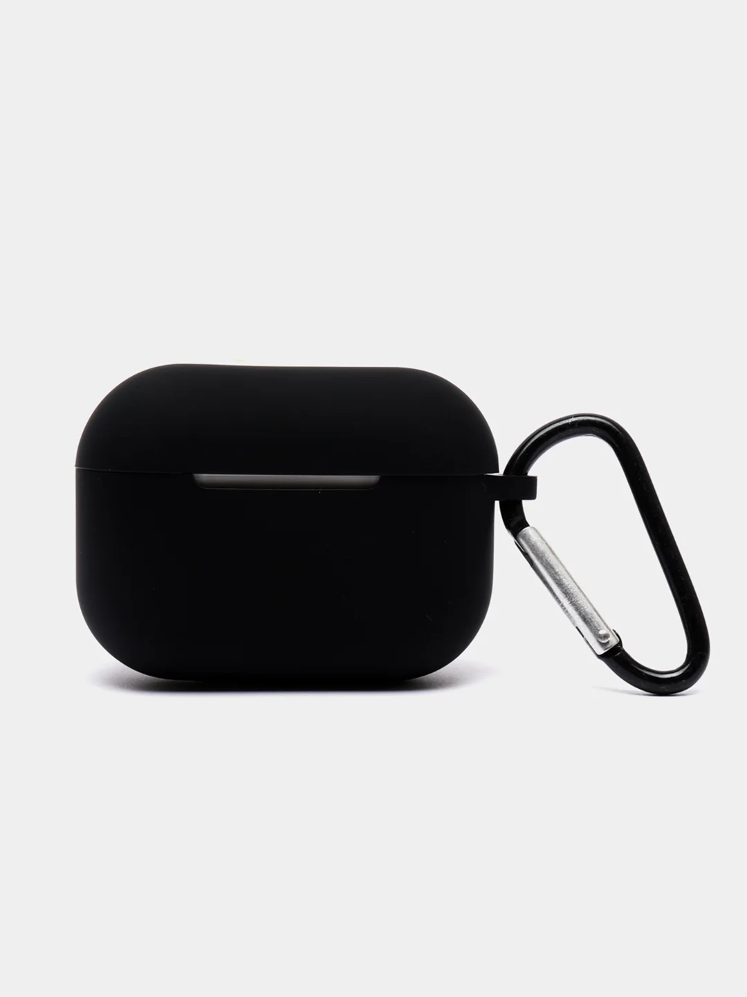 Фиолетовый силиконовый чехол для Airpods Pro, с карабином