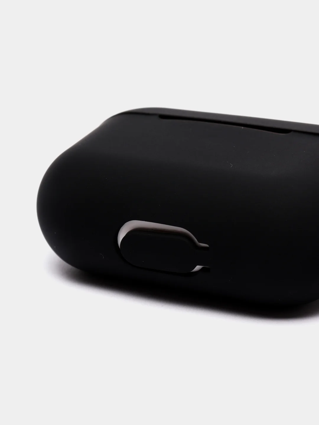 Фиолетовый силиконовый чехол для Airpods Pro, с карабином