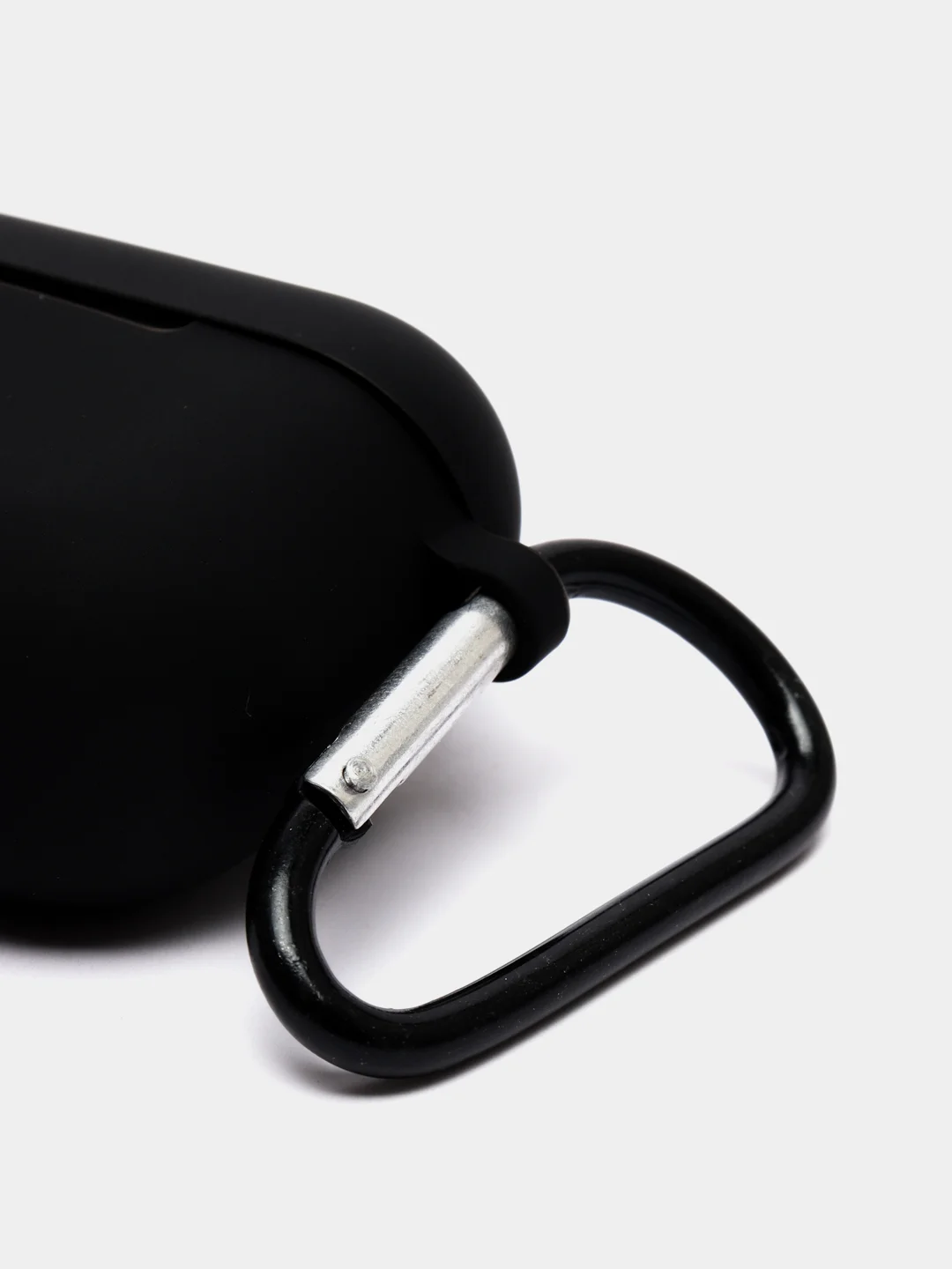 Фиолетовый силиконовый чехол для Airpods Pro, с карабином