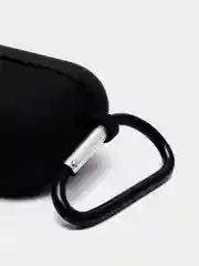 Фиолетовый силиконовый чехол для Airpods Pro, с карабином