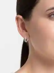 Прозрачный серьги