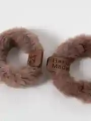 Коричневый резинка для волос
