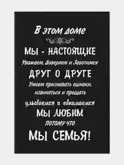 Оранжевый мотивационные постеры и правила дома, 42 вида