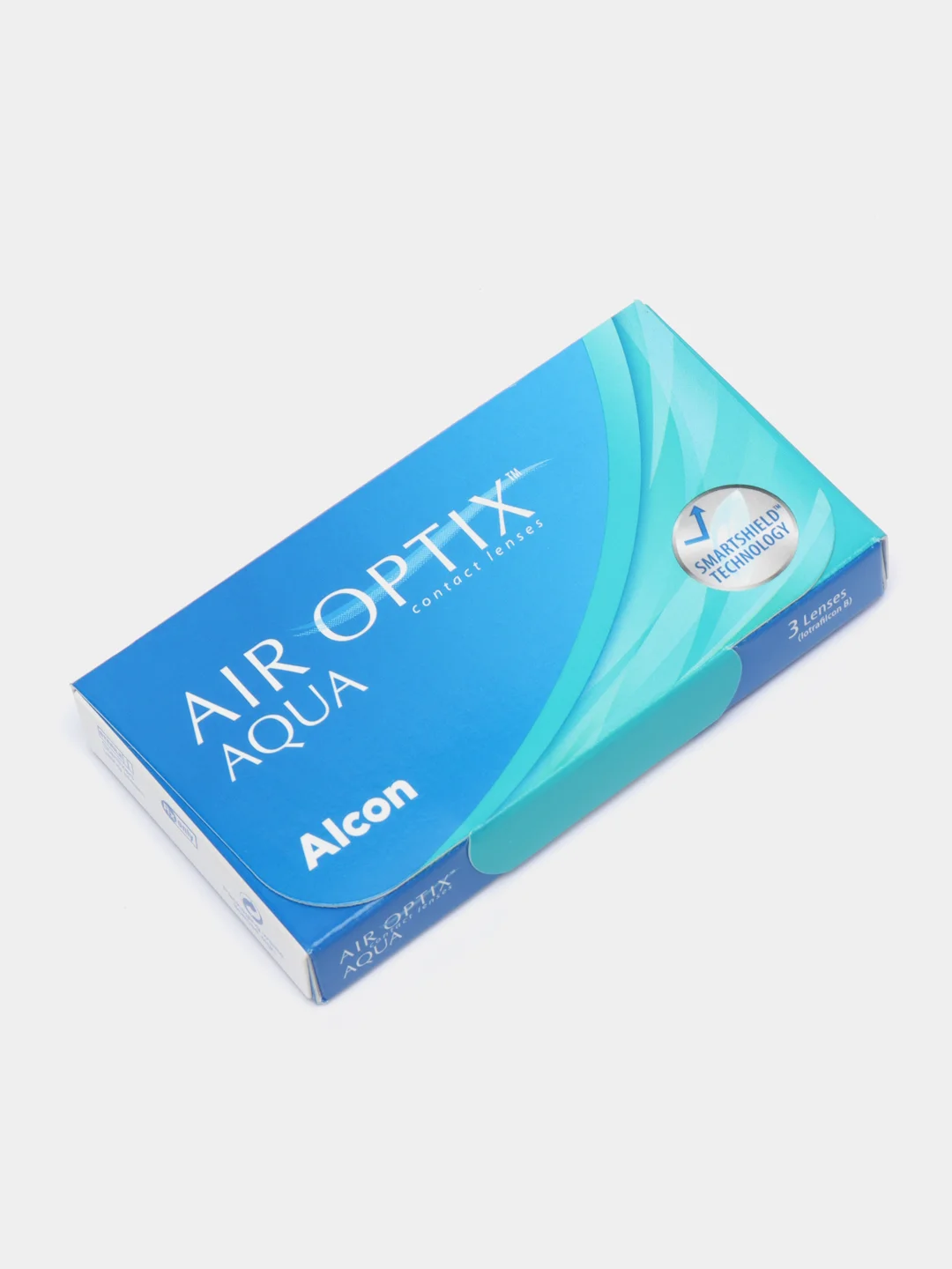 Контактные линзы Air Optix Aqua, 3pk, 0.50 - (-10.00)