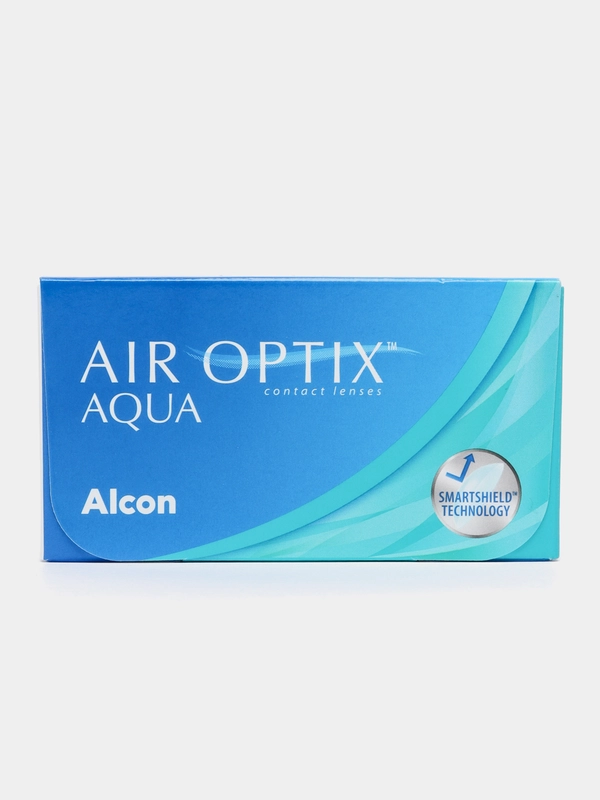 Контактные линзы Air Optix Aqua, 3pk, 0.50 - (-10.00)