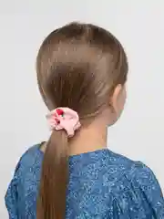 Розовый резинка для волос