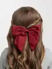 Красный заколка Бант 15*15