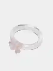 Розовый кольцо "Бабочка"