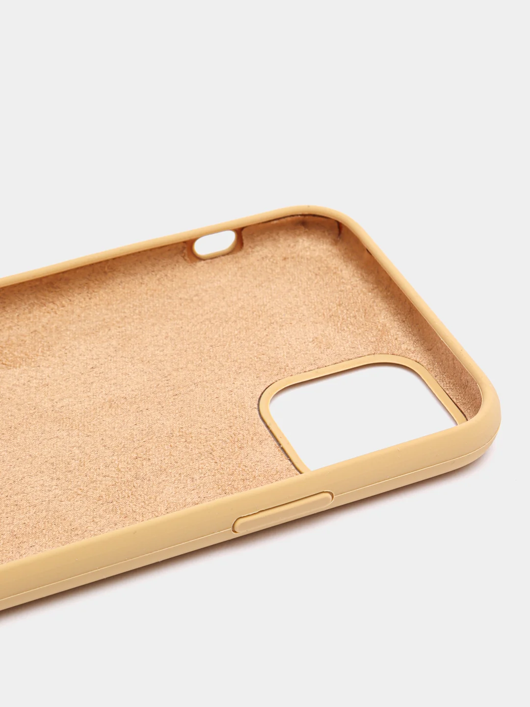 Горчичный чехол Silicone Case для iPhone 11 Pro