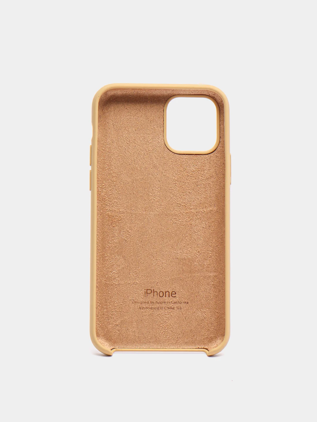 Горчичный чехол Silicone Case для iPhone 11 Pro