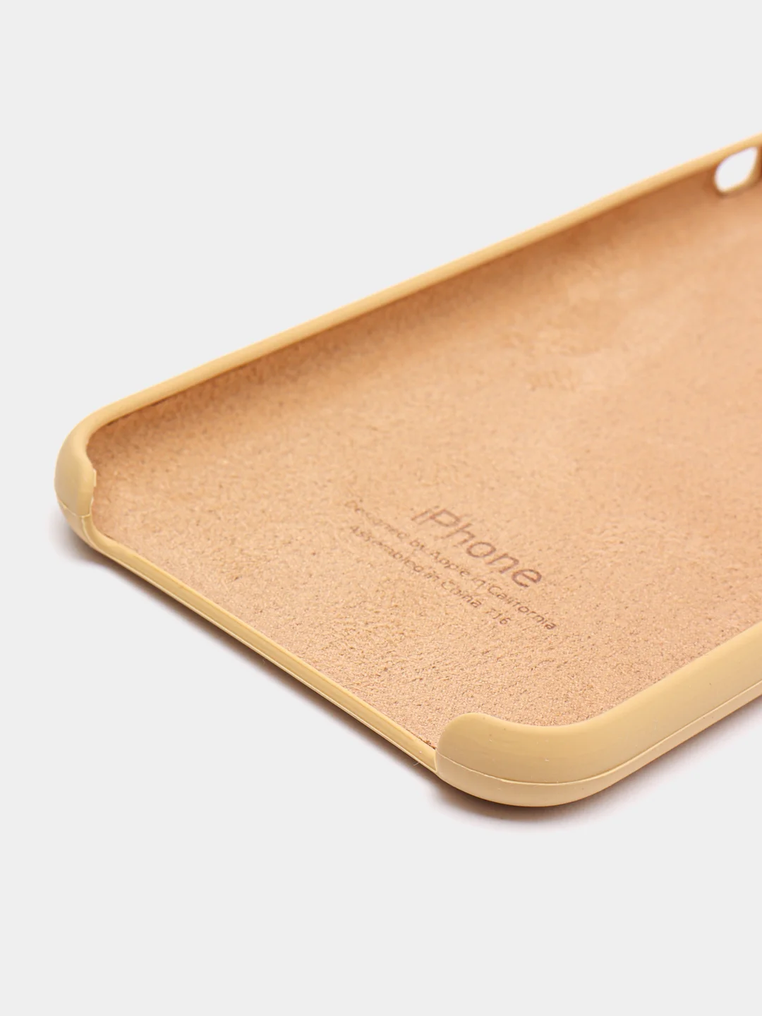 Горчичный чехол Silicone Case для iPhone 11 Pro