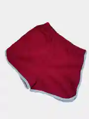 Бордовый шорты унисекс