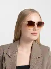 Коричневый солнцезащитные очки