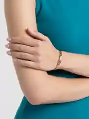 Желтый браслет жесткий Xuping