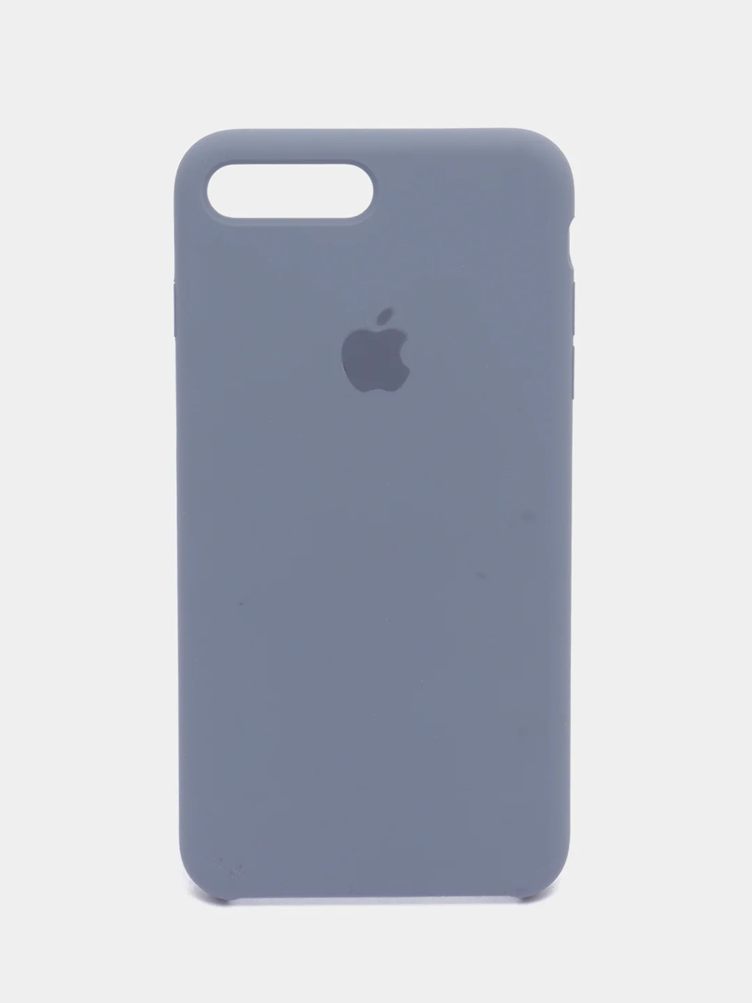 Небесно-голубой силиконовый чехол iPhone 7 Plus / iPhone 8 Plus, Silicone Case, с открытым низом