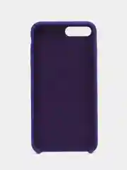 Фиолетовый силиконовый чехол iPhone 7 Plus / iPhone 8 Plus, Silicone Case, с открытым низом