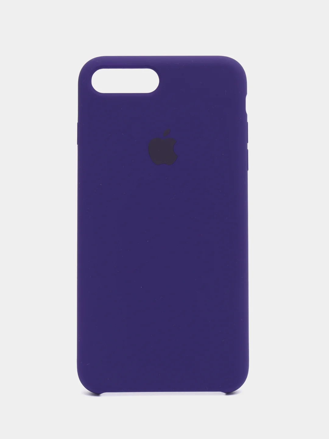 Фиолетовый силиконовый чехол iPhone 7 Plus / iPhone 8 Plus, Silicone Case, с открытым низом