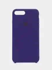 Фиолетовый силиконовый чехол iPhone 7 Plus / iPhone 8 Plus, Silicone Case, с открытым низом