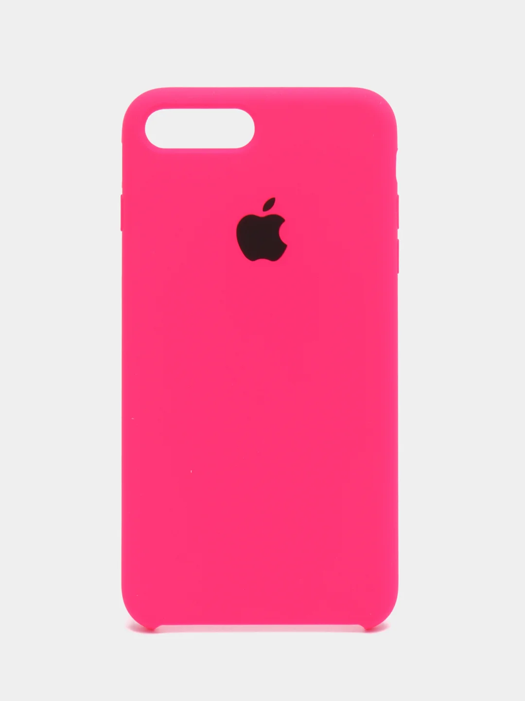 Фуксия силиконовый чехол iPhone 7 Plus / iPhone 8 Plus, Silicone Case, с открытым низом