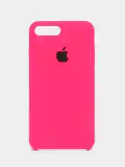 Фуксия силиконовый чехол iPhone 7 Plus / iPhone 8 Plus, Silicone Case, с открытым низом