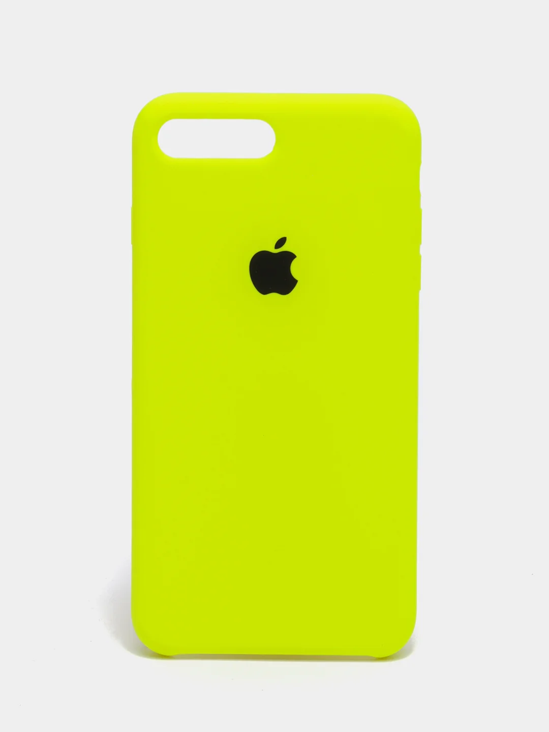 Лимонный силиконовый чехол iPhone 7 Plus / iPhone 8 Plus, Silicone Case, с открытым низом