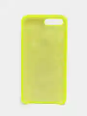 Лимонный силиконовый чехол iPhone 7 Plus / iPhone 8 Plus, Silicone Case, с открытым низом
