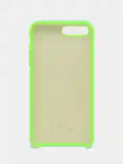 Салатовый силиконовый чехол iPhone 7 Plus / iPhone 8 Plus, Silicone Case, с открытым низом