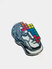 Значок на одежду "Tetris", пин на булавке деревянный