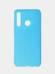 Голубой чехол Huawei Honor 10i, 20E, 10 Lite, P Smart 2019, Хонор 10 Лайт, П Смарт 19, силиконовый