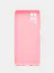 Розовый чехол для Samsung Galaxy A12 / M12 (Самсунг А12 / М12), силиконовый