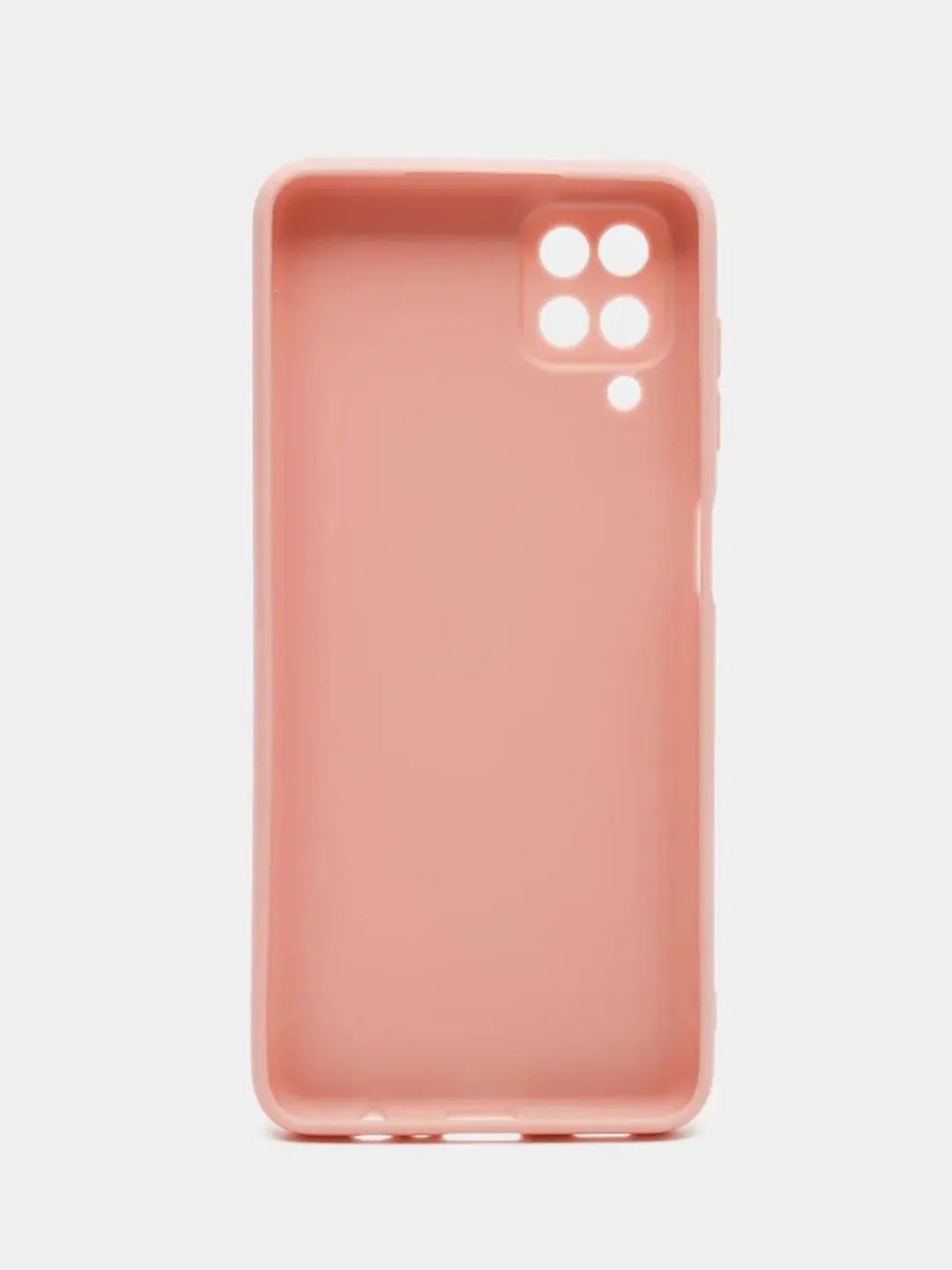 Коралловый чехол для Samsung Galaxy A12 / M12 (Самсунг А12 / М12), силиконовый