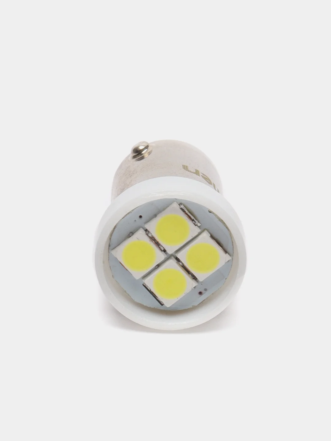 Белый лампа габаритов led с цоколем BA9s, 4 SMD T4W T8.5 12V