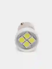 Белый лампа габаритов led с цоколем BA9s, 4 SMD T4W T8.5 12V