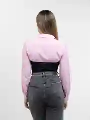 Черный корсет