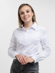 Женская рубашка с длинным рукавом