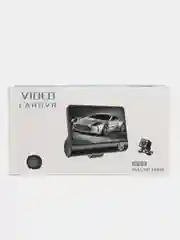 Черный видеорегистратор VIDEO CARDVR Full HD 1080Р с 3 камерами, регистратор автомобильный